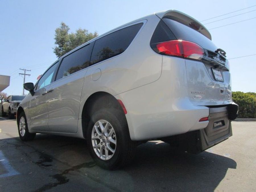 Used 2022 Chrysler Voyager LX - BraunAbility Rear Entry Entry Fold Out Manual Ramp