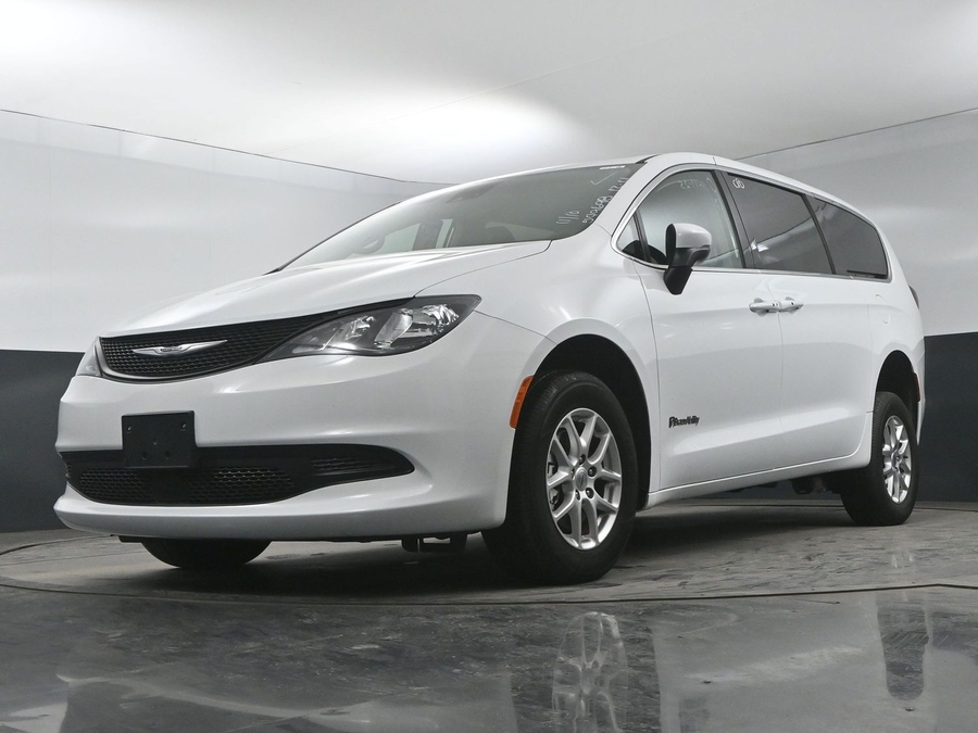 Used 2023 Chrysler Voyager LX CPO - BraunAbility Rear Entry Entry Fold Out Manual Ramp