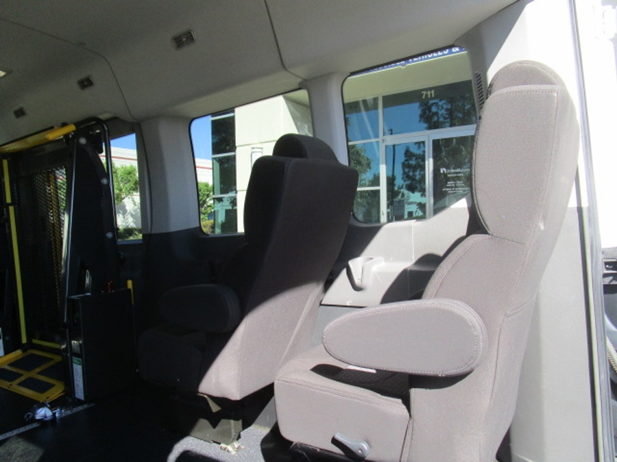 Used 2023 Ford Transit 350 XLT - Commercial Side Entry Lift Automatic Ramp