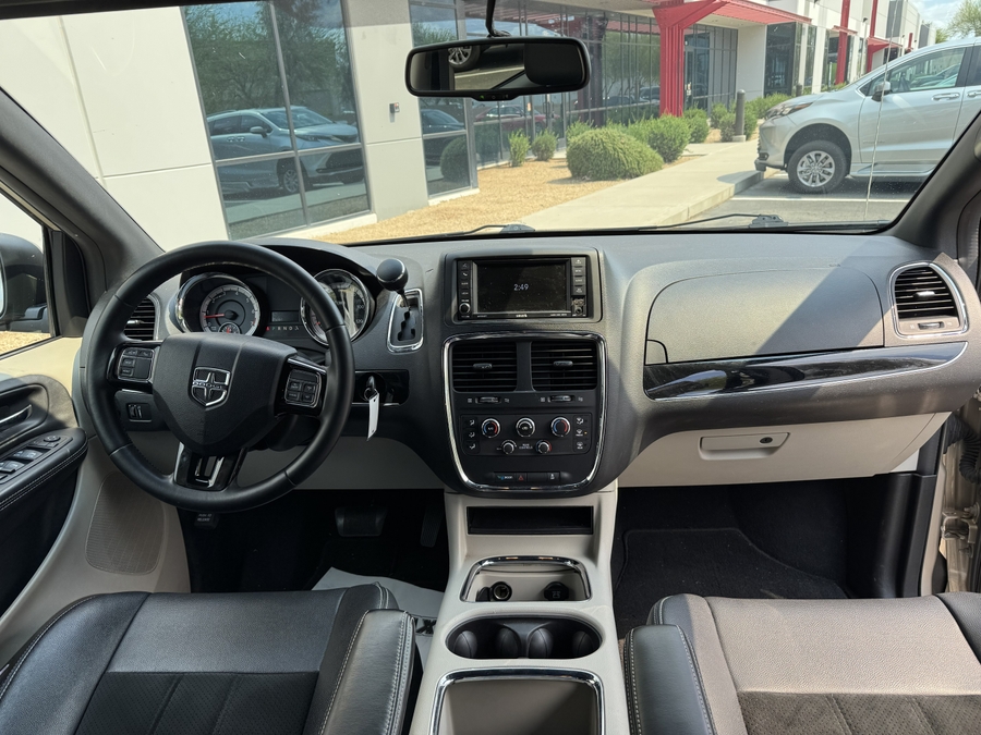 Used 2014 Dodge Grand Caravan SXT 30th Anniversary - Ryno Rear Entry Entry Fold Out Manual Ramp