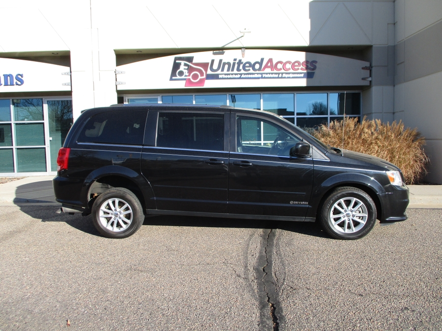 Used 2020 Dodge Grand Caravan SXT - DRIVERGE Rear Entry Entry Fold Out Manual Ramp