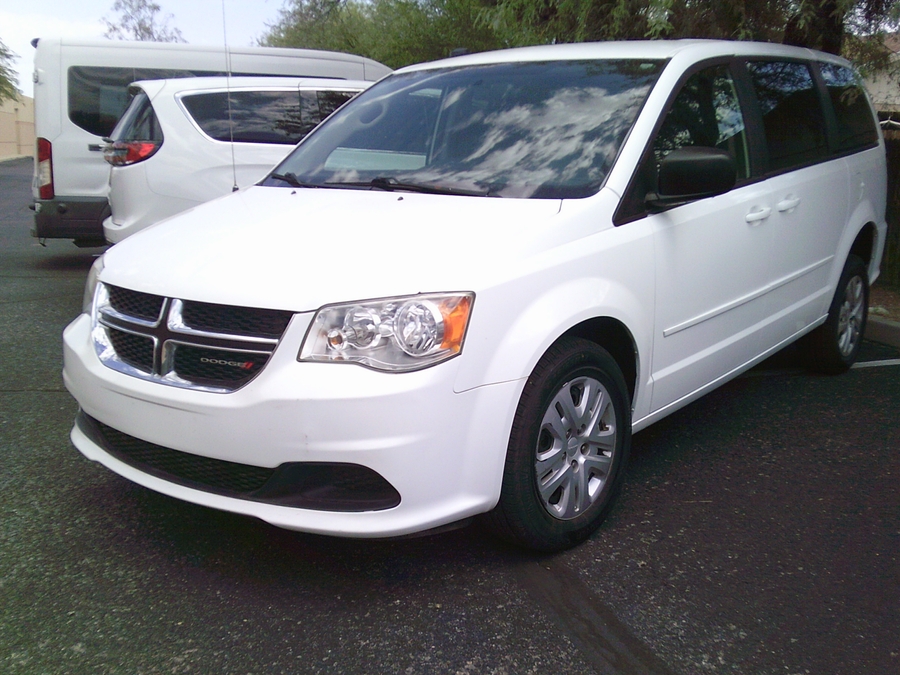 Used 2015 Dodge Grand Caravan SE - FR Conversions Rear Entry Fold Out Manual Ramp