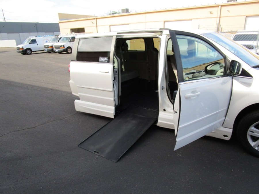 Used 2012 Dodge Grand Caravan Crew - VMI Side Entry Entry In Floor Automatic Ramp