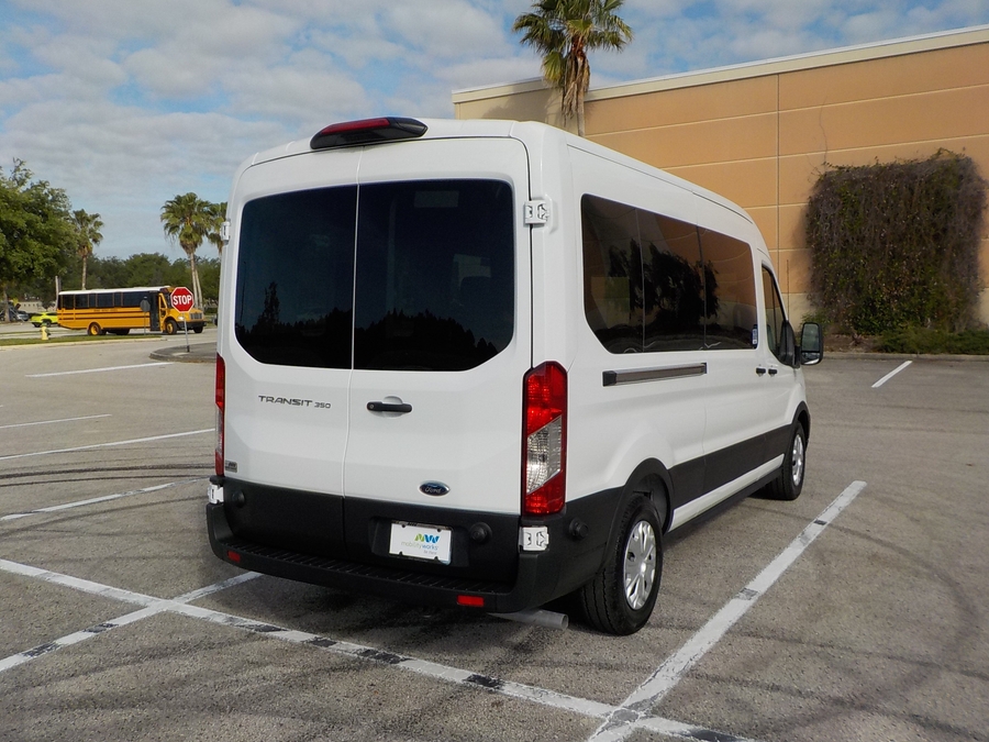 White Ford T350 image number 5