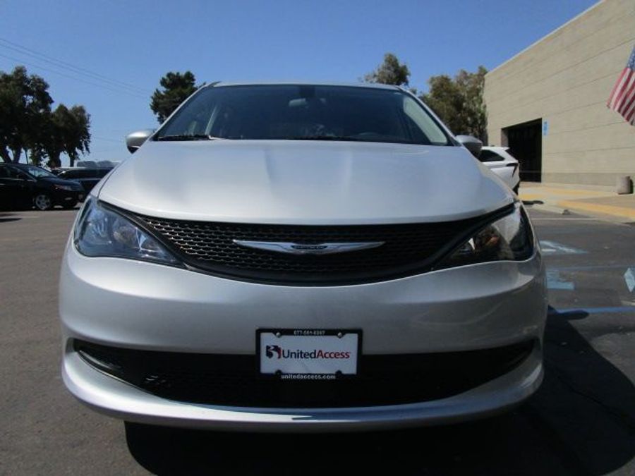 Used 2022 Chrysler Voyager LX - BraunAbility Rear Entry Entry Fold Out Manual Ramp