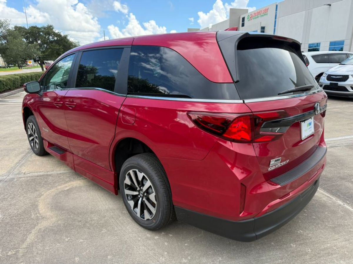 Número de imagen rojo Honda Odyssey 4