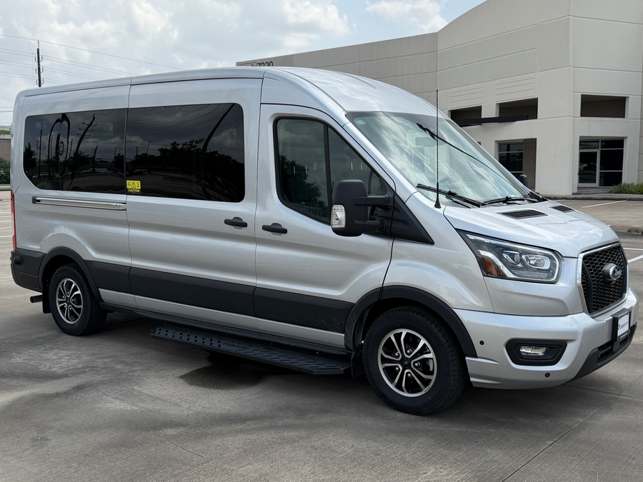New 2024 Ford Transit 350 XL - Fenton Mobility Side Entry Lift Automatic Ramp