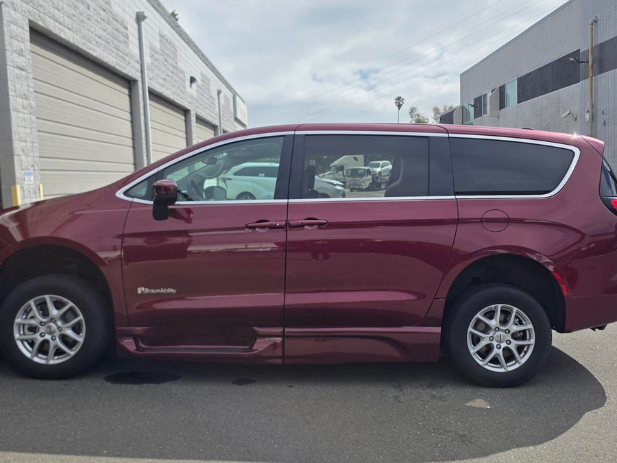 Used 2023 Chrysler Voyager LX Base - BraunAbility Side Entry Entry Fold Out Automatic Ramp