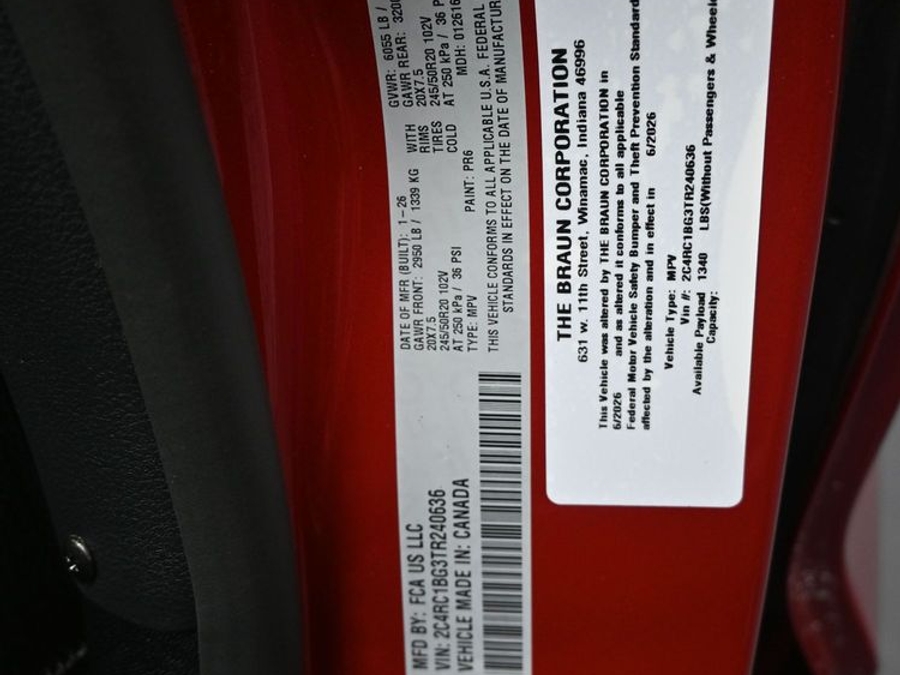 Red Chrysler Pacifica image number 14