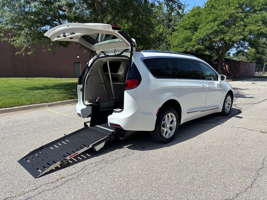 Used 2020 Chrysler Pacifica Touring L Plus - AMS Rear Entry Fold Out Manual Ramp