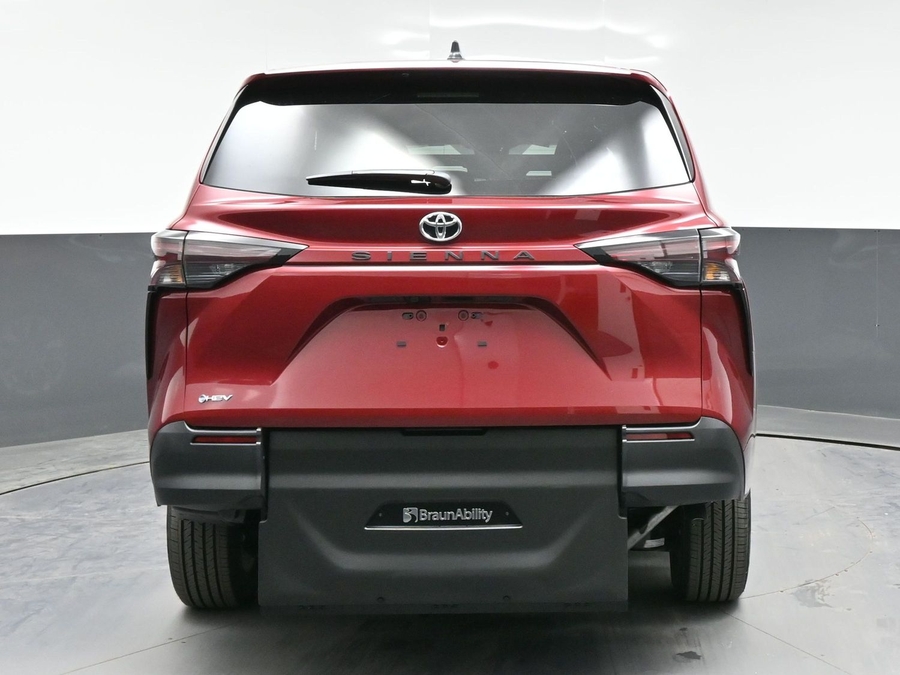 New 2026 Toyota Sienna Hybrid LE - BraunAbility Commercial Rear Entry Entry Fold Out Manual Ramp