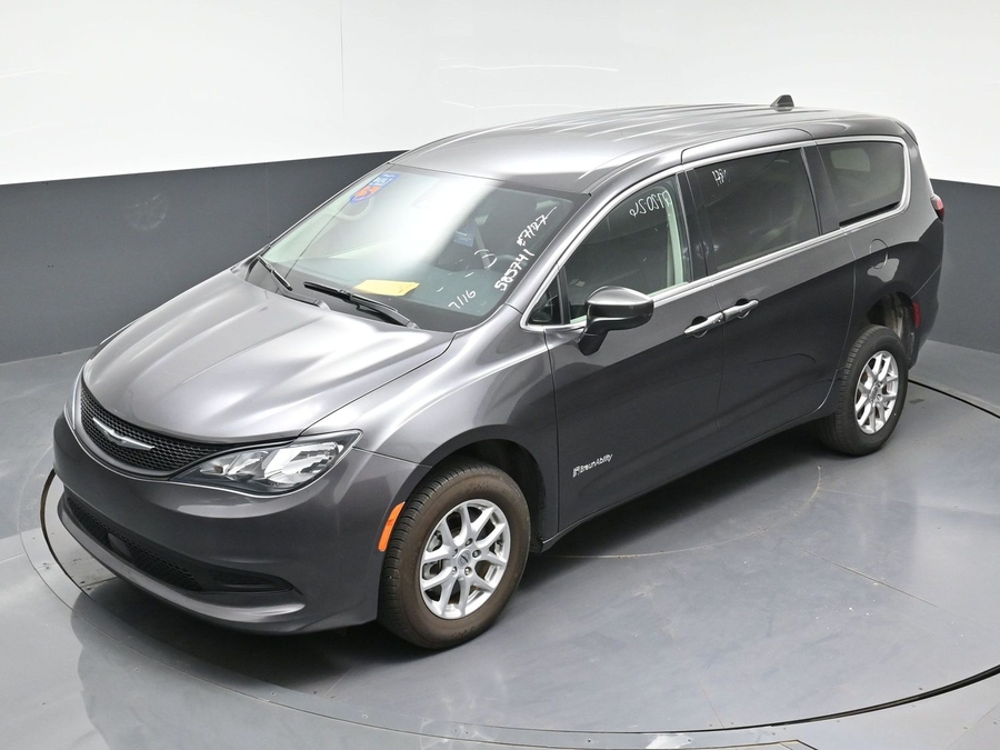 Used 2023 Chrysler Voyager LX - BraunAbility Rear Entry Fold Out Manual Ramp