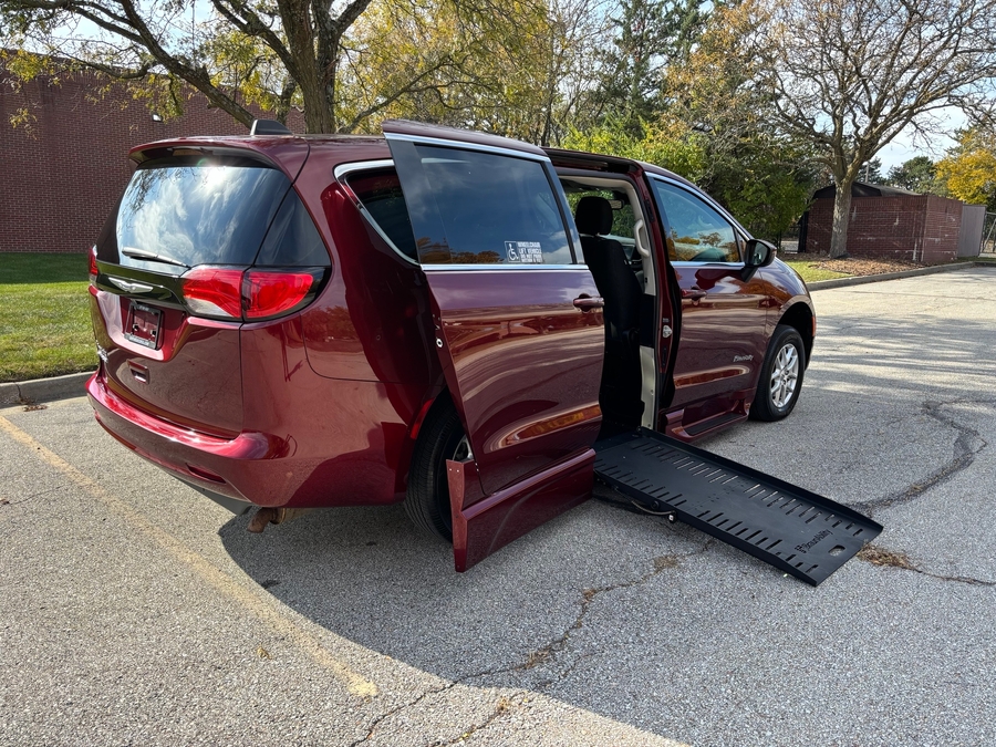 Used 2023 Chrysler Voyager LX - BraunAbility Side Entry Entry Fold Out Automatic Ramp