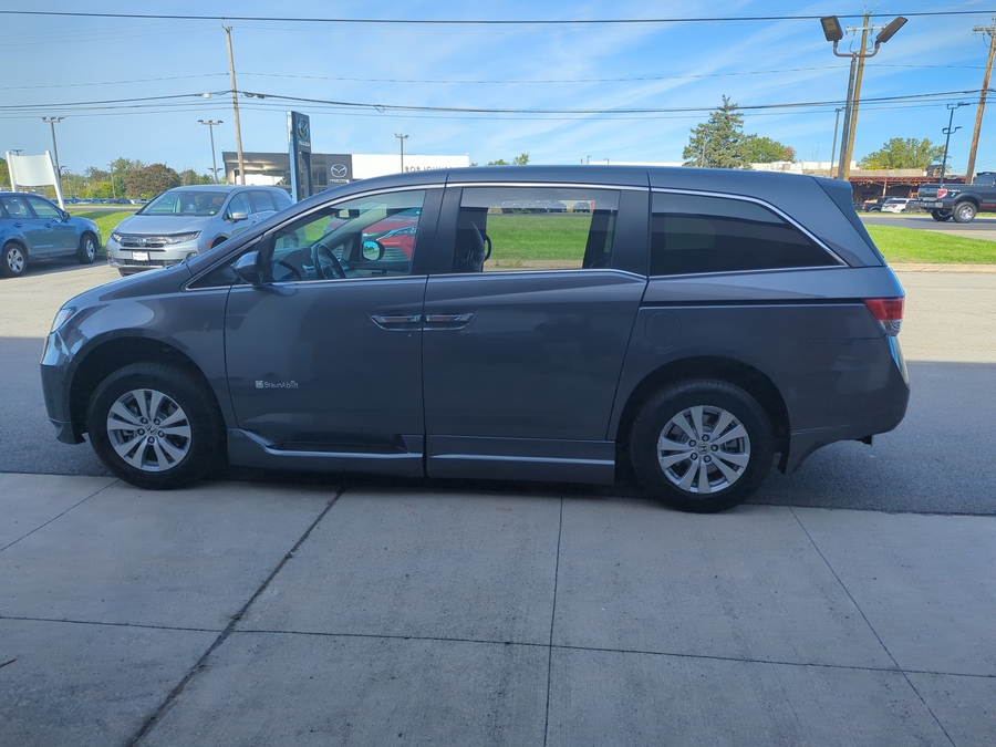 Used 2016 Honda Odyssey EX-L - BraunAbility Side Entry Fold Out Automatic Ramp