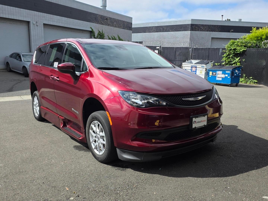 Used 2023 Chrysler Voyager LX Base - BraunAbility Side Entry Entry Fold Out Automatic Ramp