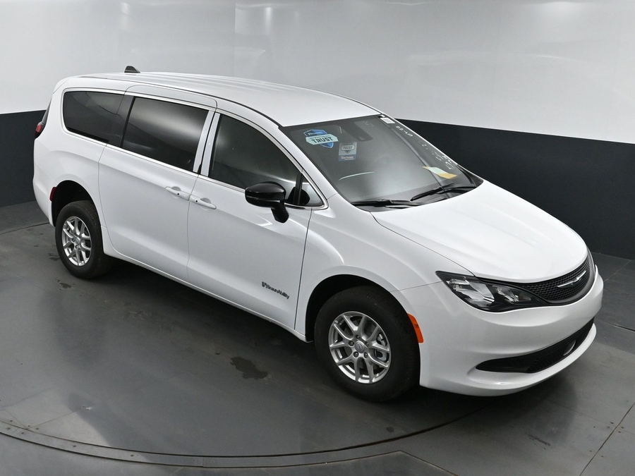 Used 2023 Chrysler Voyager LX - BraunAbility Rear Entry Fold Out Manual Ramp