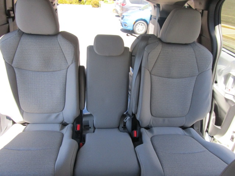 New 2025 Toyota Sienna Hybrid LE - BraunAbility Commercial Rear Entry Entry Fold Out Manual Ramp