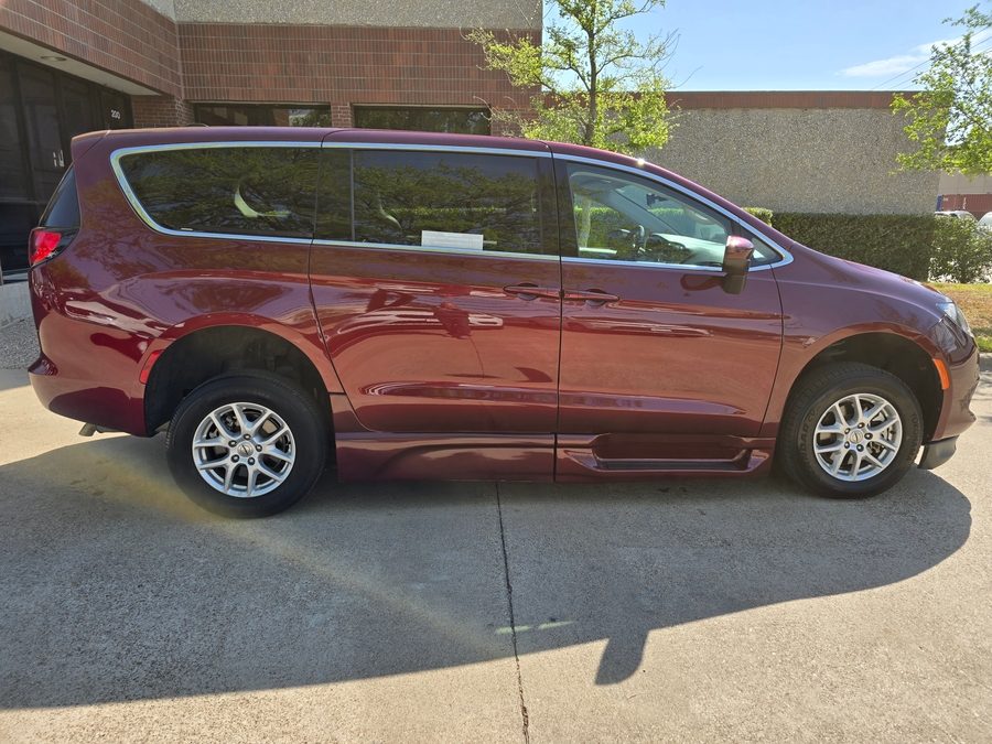 Used 2023 Chrysler Voyager LX Base - BraunAbility Side Entry Entry Fold Out Automatic Ramp