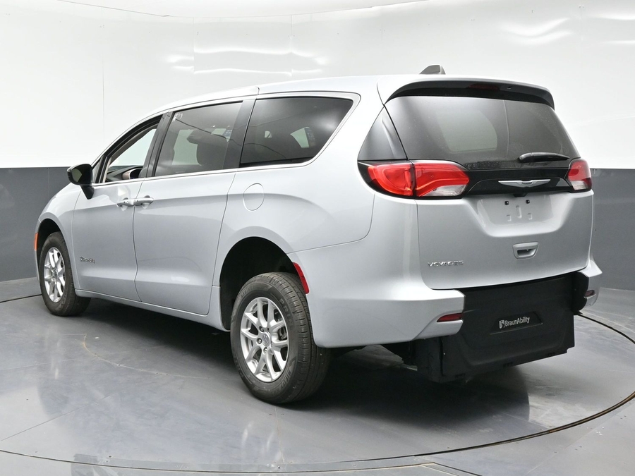 Used 2024 Chrysler Voyager LX - BraunAbility Rear Entry Fold Out Manual Ramp