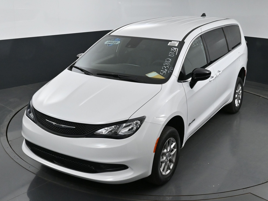 New 2025 Chrysler Voyager LX - BraunAbility Commercial Rear Entry Entry Fold Out Manual Ramp