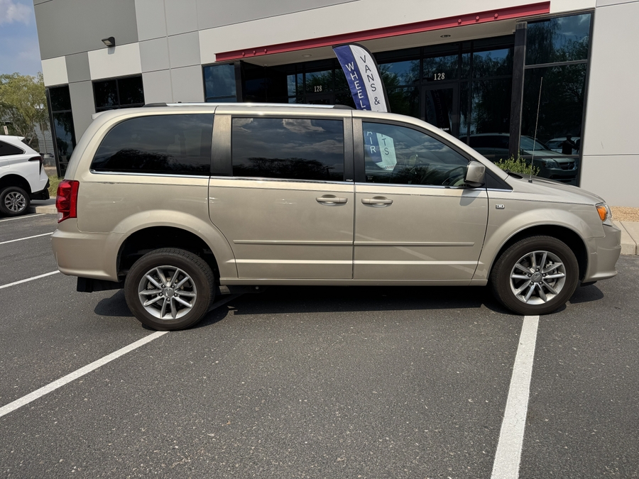 Used 2014 Dodge Grand Caravan SXT 30th Anniversary - Ryno Rear Entry Entry Fold Out Manual Ramp