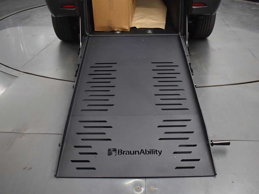 Used 2023 Chrysler Voyager LX - BraunAbility Rear Entry Entry Fold Out Manual Ramp