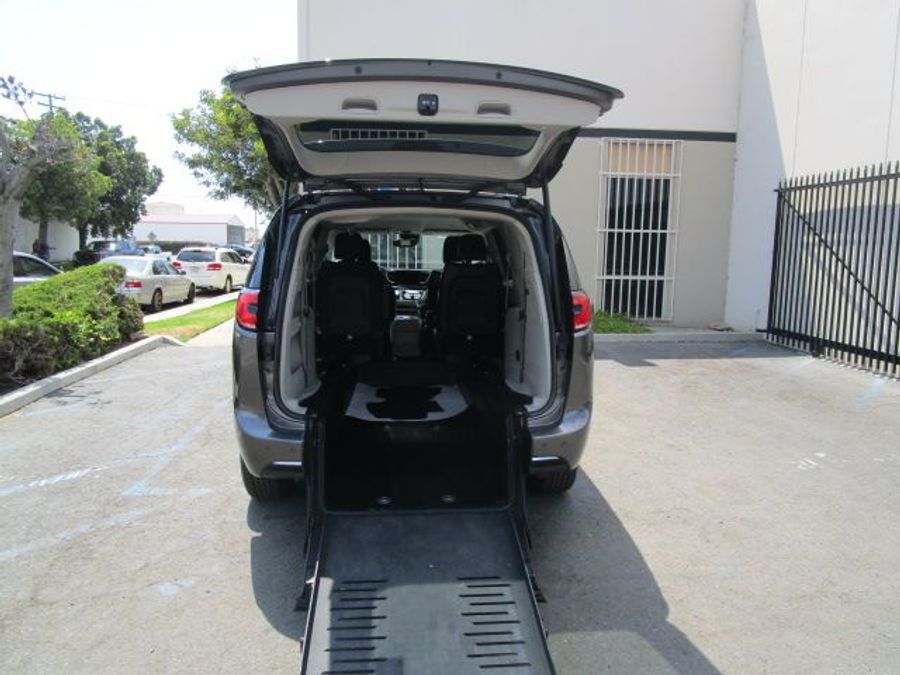 Used 2022 Chrysler Pacifica Touring L - BraunAbility Rear Entry Entry Fold Out Manual Ramp