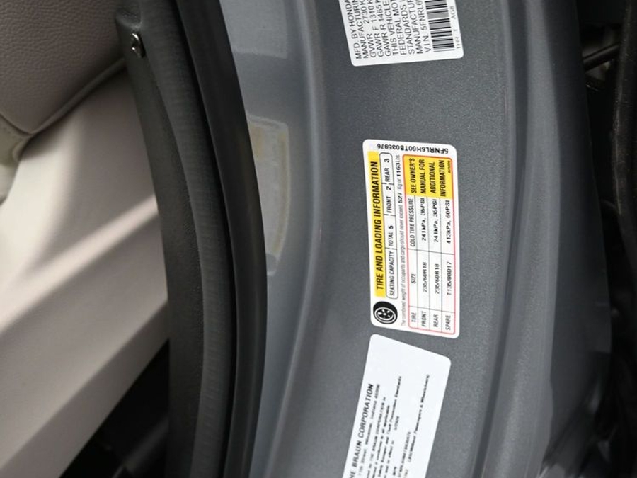 New 2026 Honda Odyssey EX-L - BraunAbility Side Entry Entry In Floor Automatic Ramp