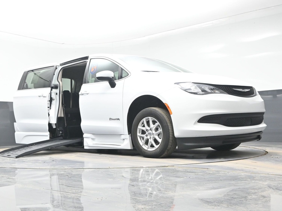 Used 2023 Chrysler Voyager LX - BraunAbility Side Entry Entry Fold Out Automatic Ramp