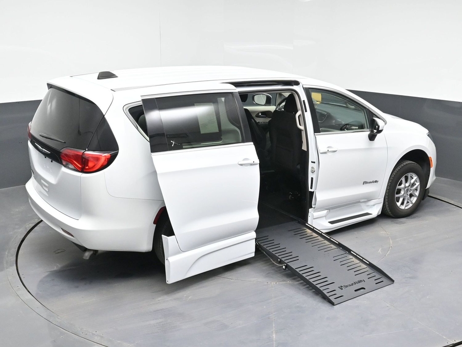 Used 2023 Chrysler Voyager LX - BraunAbility Side Entry Entry Fold Out Automatic Ramp