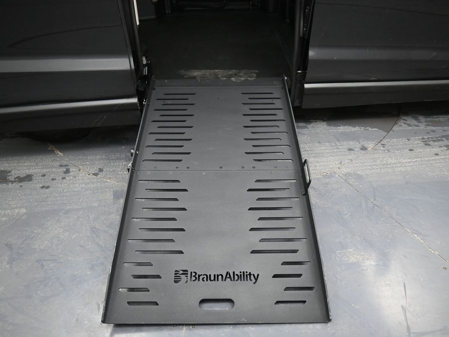 Used 2023 Chrysler Voyager LX - BraunAbility Side Entry Entry Fold Out Manual Ramp