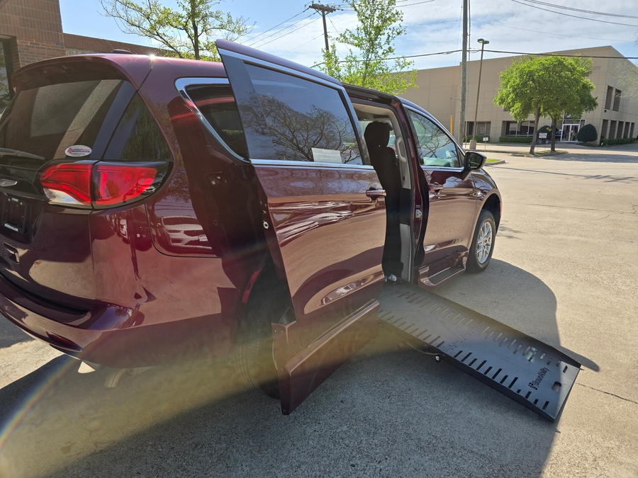 Used 2023 Chrysler Voyager LX Base - BraunAbility Side Entry Entry Fold Out Automatic Ramp