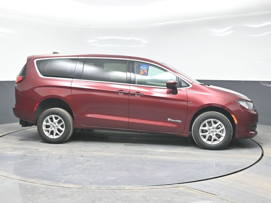 Used 2023 Chrysler Voyager LX - BraunAbility Rear Entry Entry Fold Out Manual Ramp