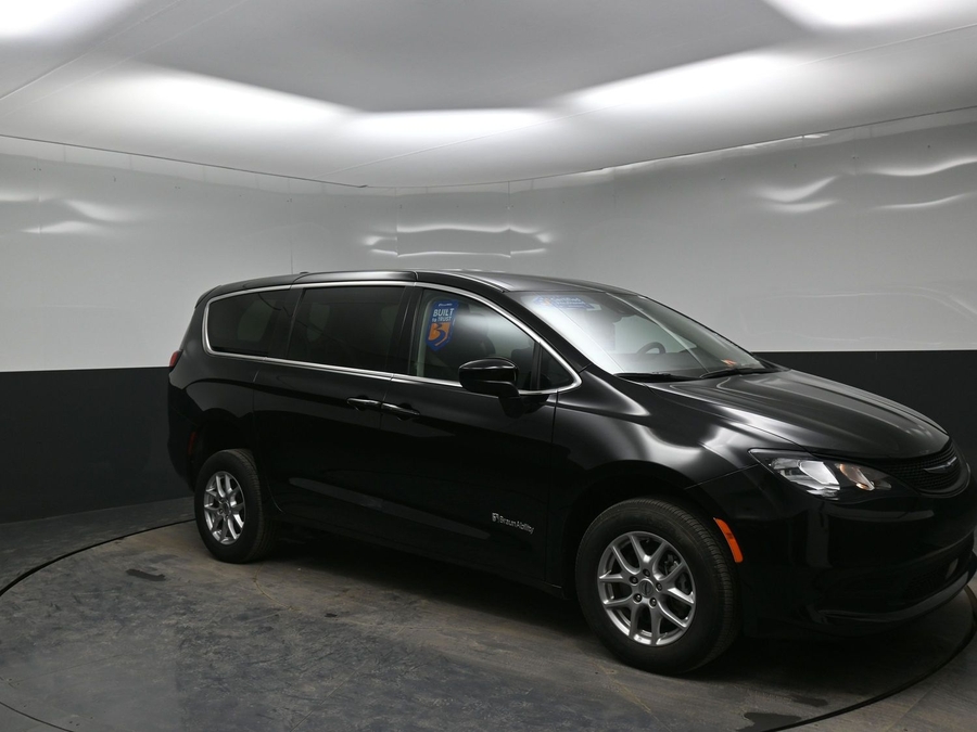 Used 2024 Chrysler Voyager LX - BraunAbility Rear Entry Entry Fold Out Manual Ramp