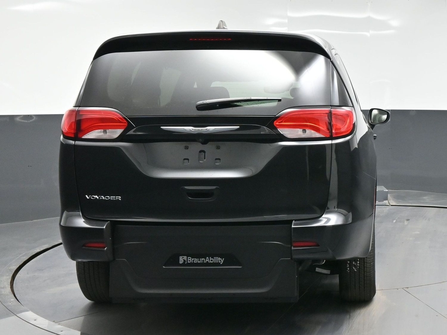 Used 2023 Chrysler Voyager LX - BraunAbility Rear Entry Fold Out Manual Ramp