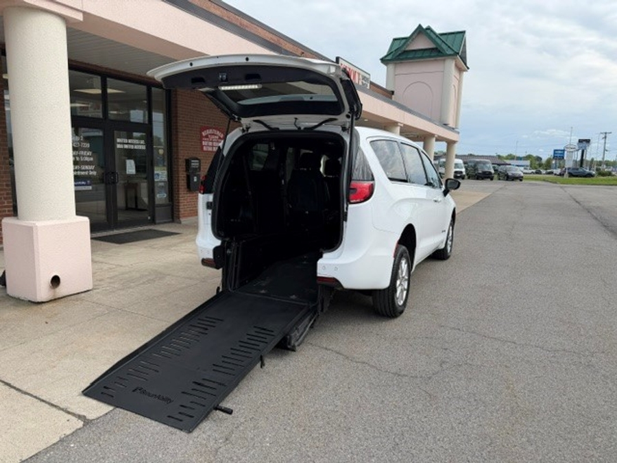 Used 2024 Chrysler Pacifica Touring - BraunAbility Rear Entry Entry Fold Out Manual Ramp