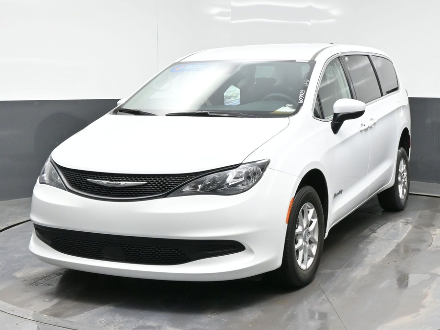 Used 2023 Chrysler Voyager LX - BraunAbility Rear Entry Entry Fold Out Manual Ramp