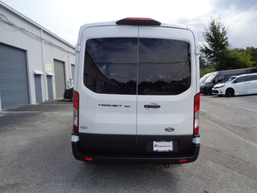 New 2026 Ford Transit 150 - SUNSET VANS Commercial Side Entry Lift Automatic Ramp