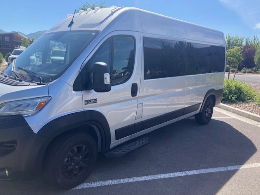New 2024 Ram ProMaster SLT+ 2500 - Fenton Mobility Side Entry Lift Automatic Ramp