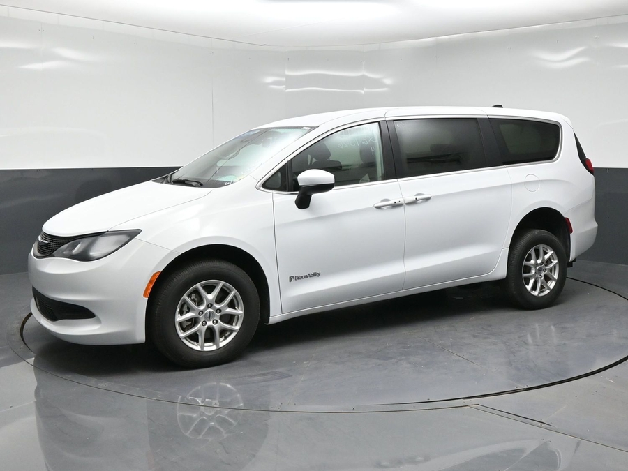 Used 2023 Chrysler Voyager LX - BraunAbility Rear Entry Fold Out Manual Ramp