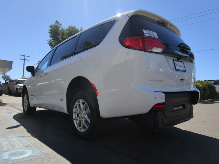 New 2025 Chrysler Voyager LX - BraunAbility Commercial Rear Entry Entry Fold Out Manual Ramp