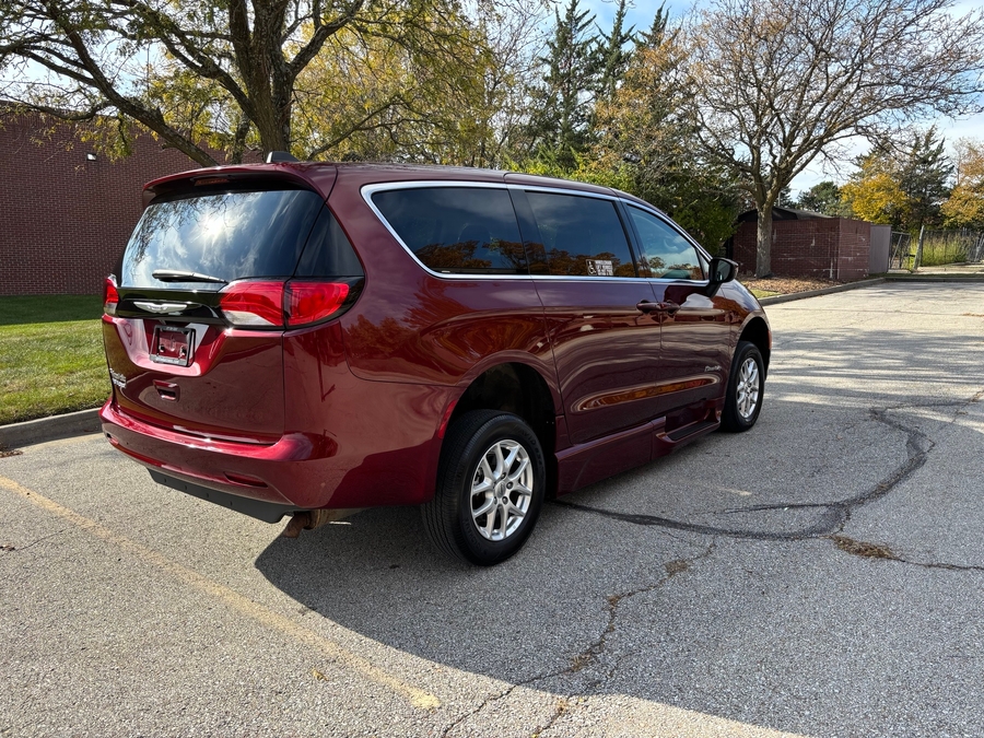 Used 2023 Chrysler Voyager LX - BraunAbility Side Entry Entry Fold Out Automatic Ramp