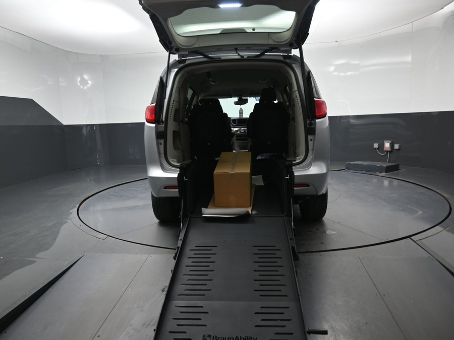 Used 2023 Chrysler Voyager LX - BraunAbility Rear Entry Fold Out Manual Ramp