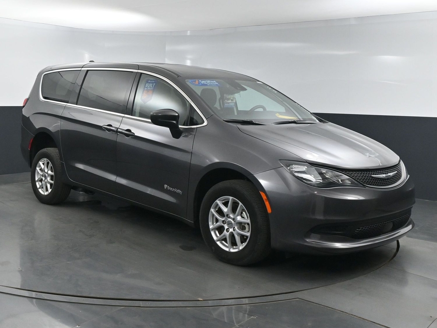 Used 2023 Chrysler Voyager LX - BraunAbility Rear Entry Entry Fold Out Manual Ramp