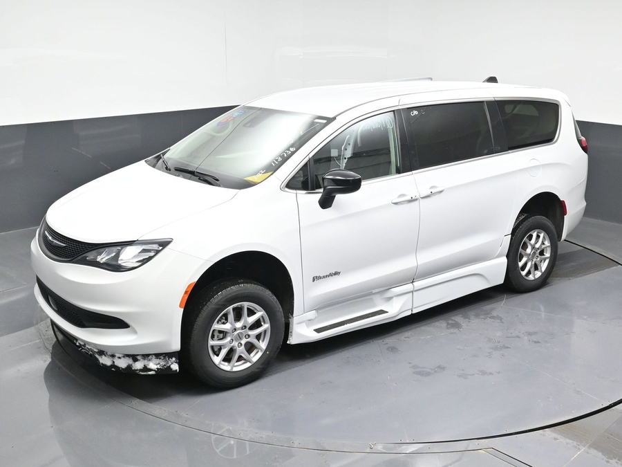 Used 2024 Chrysler Voyager LX - BraunAbility Side Entry Entry Fold Out Automatic Ramp