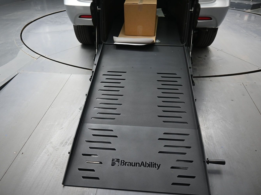 Used 2023 Chrysler Voyager LX - BraunAbility Rear Entry Fold Out Manual Ramp