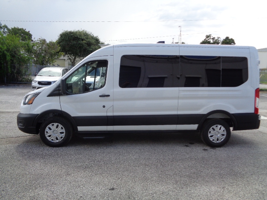 New 2026 Ford Transit 150 - SUNSET VANS Commercial Side Entry Lift Automatic Ramp