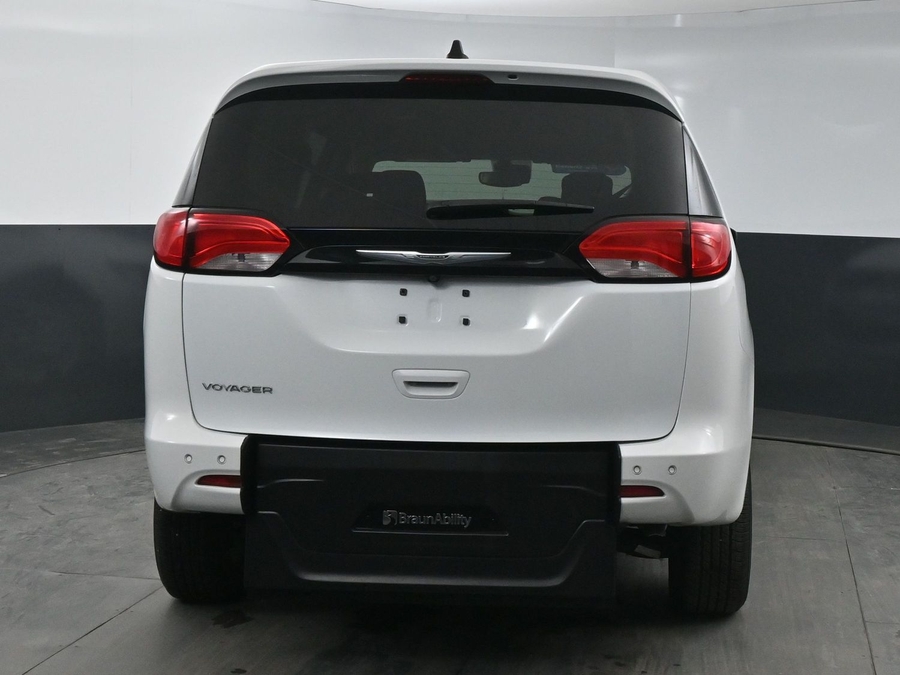 Used 2023 Chrysler Voyager LX CPO - BraunAbility Rear Entry Entry Fold Out Manual Ramp