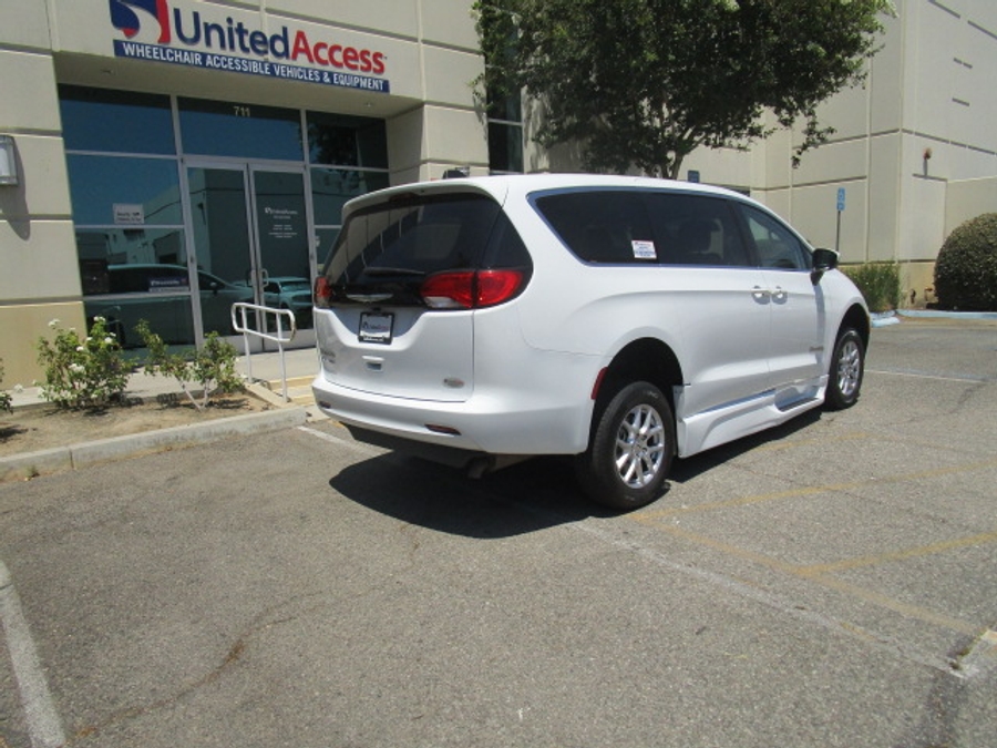 Used 2023 Chrysler Voyager LX Base - BraunAbility Side Entry Fold Out Automatic Ramp