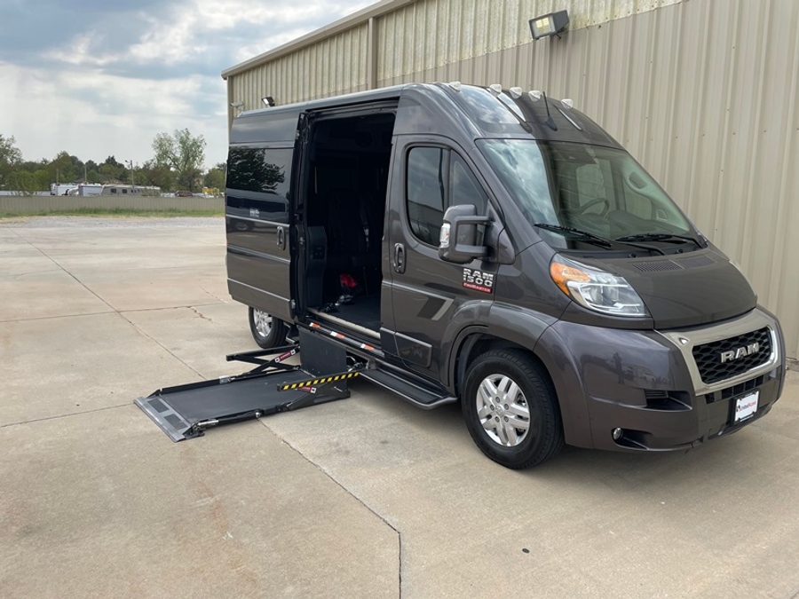 Used 2022 Ram ProMaster 1500 136WB - TEM Side Entry Lift Automatic Ramp